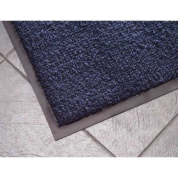 Entrance Mat, Polypropylene, 3-8 in Thick, Black, 3 ft W x 4 ft L  231S0034BL