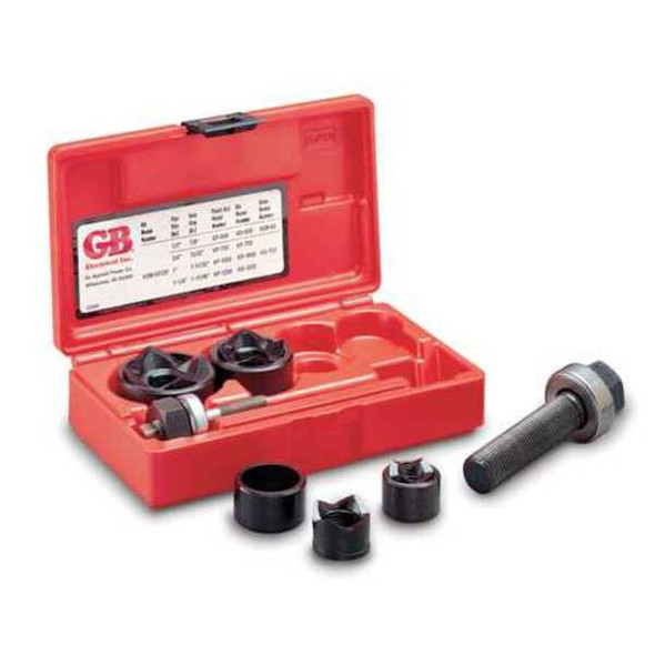 Gardner Bender 4 Piece Knockout Punch Driver Set, 10 ga. KOM50125