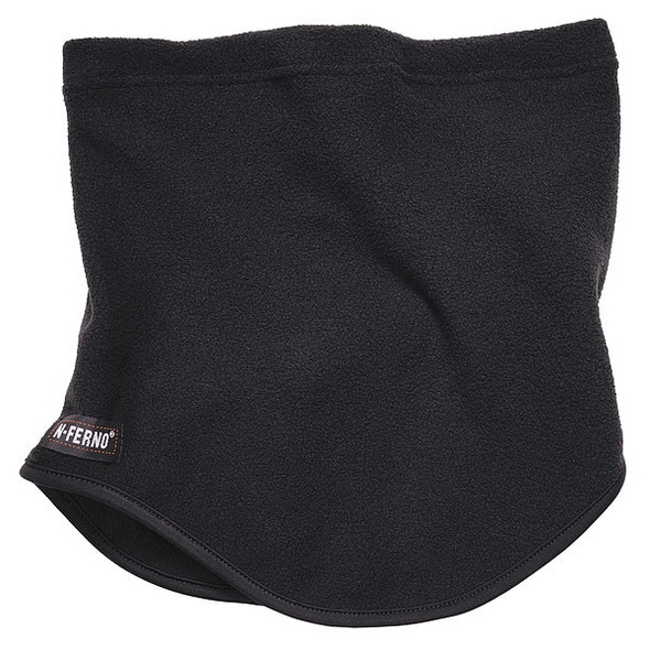 Ergodyne Neck Gaiter, Fleece, Black, Universal 6960
