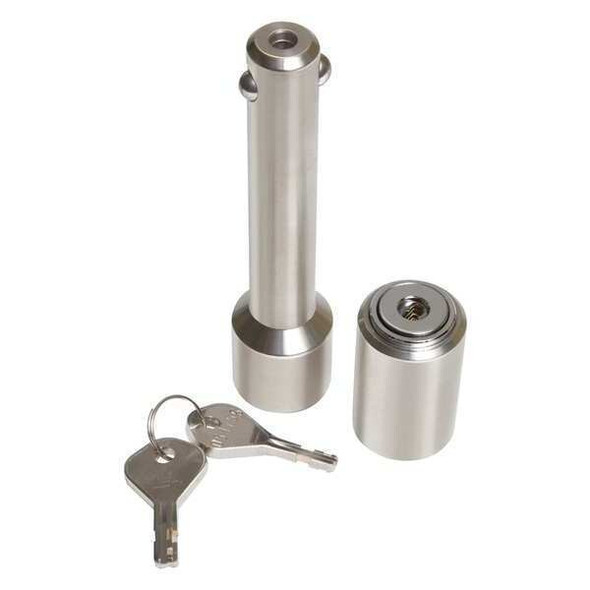 Reese Receiver Lock, Class III, IV, Chrome 7030300