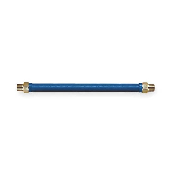 Dormont Gas Connector,PVC Coated SS,1/2 x 48 In 1650BP48