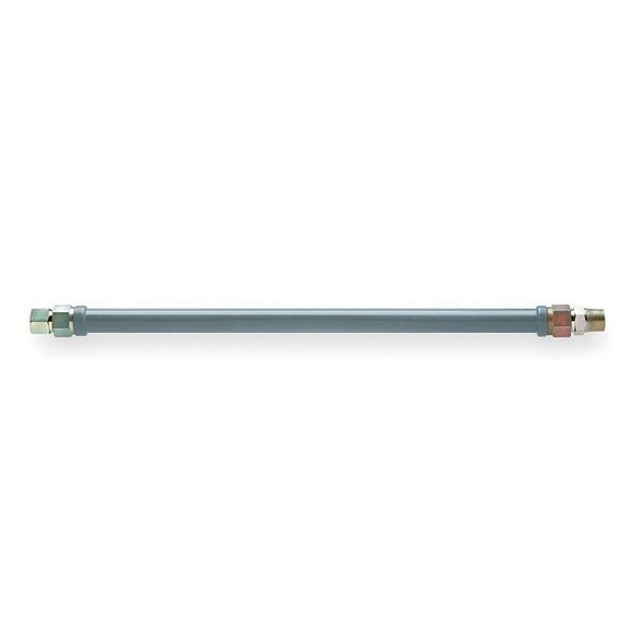 Dormont Gas Connector,PVC Coated SS,3/4 x 24 In 41-4142-24