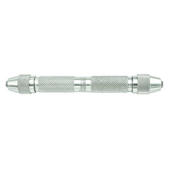 Starrett Double End Pin Vise,0-0.125 In,Nickel 165