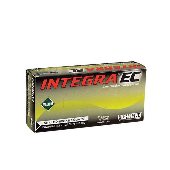 N86, Disposable Gloves, 7.00 to 7.99 mil Palm, Nitrile, Powder-Free, 2XL (10 1/2), 50 PK, Blue