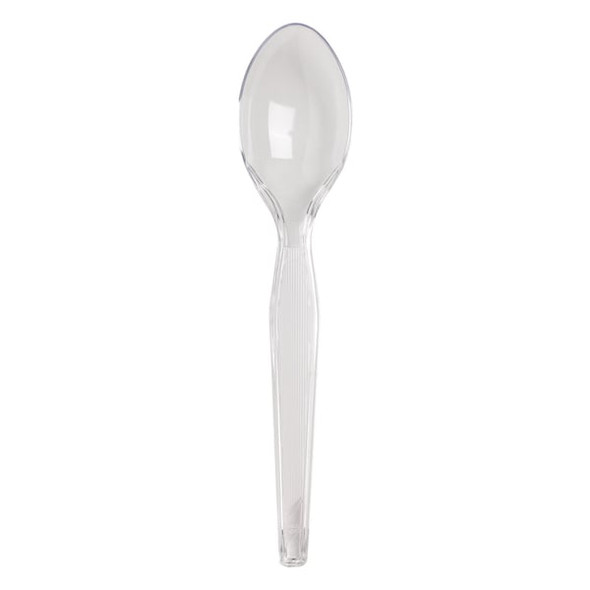 Dixie Disposable Spoon, Crystal, Heavy Weight, PK1000 TH017