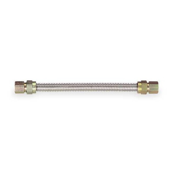 Dormont Gas Connector,1/2" ID x 36" L 30-3232-36