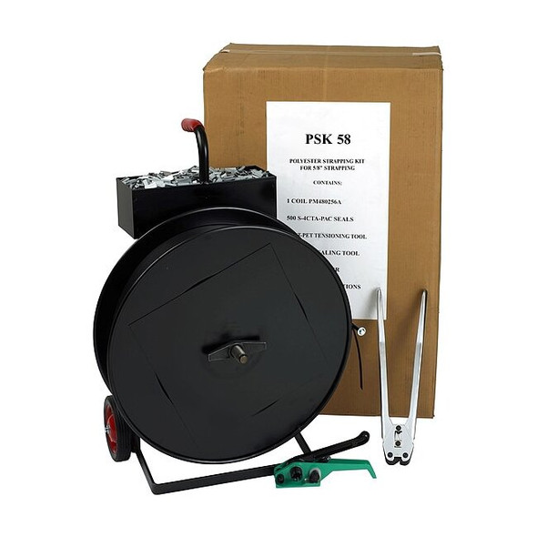 Manufacturer Varies PlasticStrappingKit,1,400lb,Polyester 2CXL7