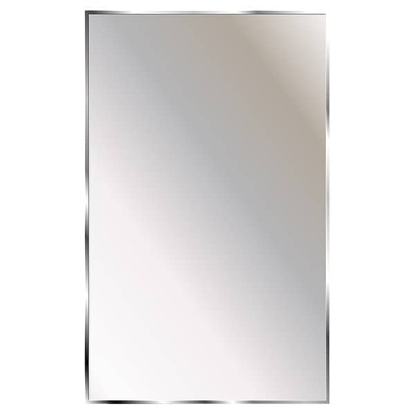 Ketcham 18" x 24 1/4" Surface Mounted Theft Proof Acrylic Mirror TPMA-1824
