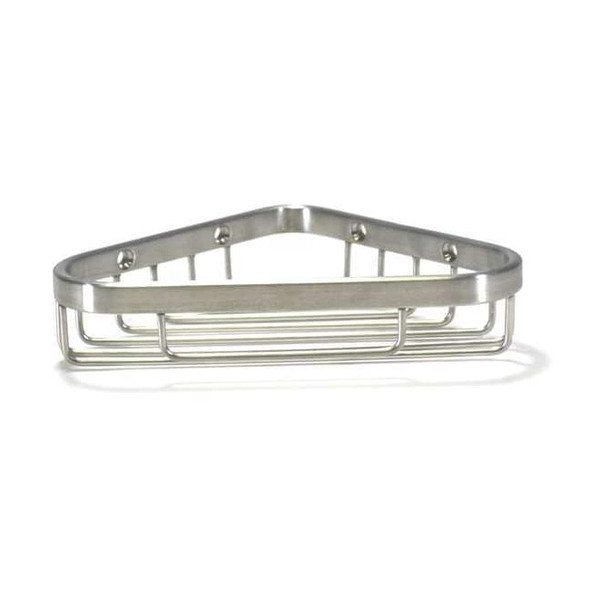Wingits Corner Shower Basket,SS,Satin,7 in W WCBSN6