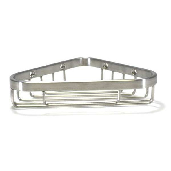 Wingits Corner Basket,7 In W,SS,Satin WCBSN6