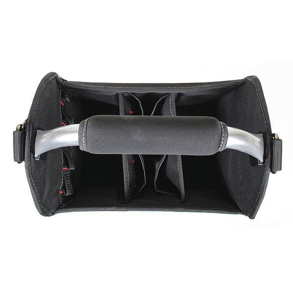 Westward Tool Tote, Black, Polyester, 18 Pockets 32PJ33