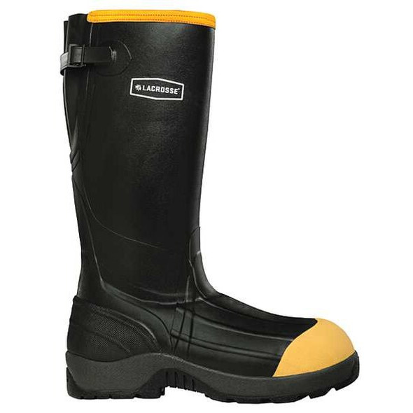 Lacrosse Rubber Boot,Men's,7,Knee,Black,PR 426050 Lacrosse Rubber Boot,Men's,7,Knee,Black,PR 426050