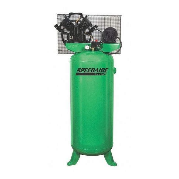 Speedaire Electric Air Compressor, 5 hp, 1 Stage 4ME98
