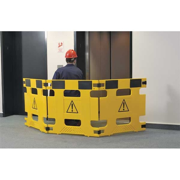 Manufacturer Varies Barricade,36"H,118"W,Polyethylene 3UTN8