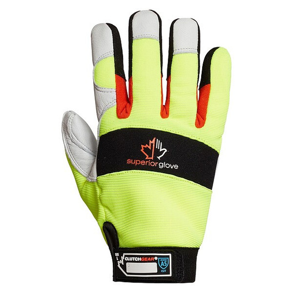 Superior Glove Leather Gloves,White,Glove Size XL,PR MXGKGHV-XL Superior Glove Leather Gloves,White,Glove Size XL,PR MXGKGHV-XL