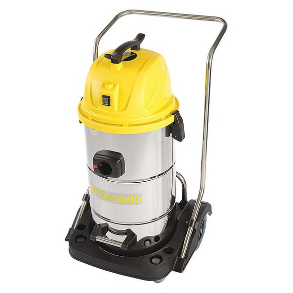 Tornado Industrial, Shop Vacuum, 15 gal, Standard, 114 cfm, 1 1/2 hp 94232