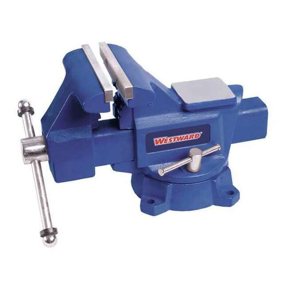 Westward 4-1/2" Standard Duty Combination Vise with Swivel Base 10D710