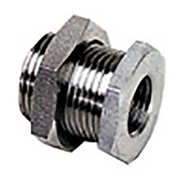 Legris StainlessSteel,Straight,1/2"NPTx1/2"NPT 1871 00 22