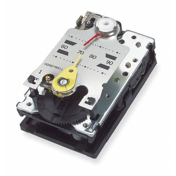 Pneumatic Thermostat, Single Temperature, Heating, 2 Pipe, Vertical, 1/8 in