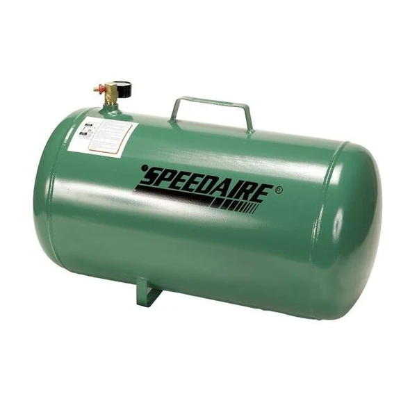 Speedaire Portable Air Tank,11 gal,125 PSI, Hotdog 3EUJ9