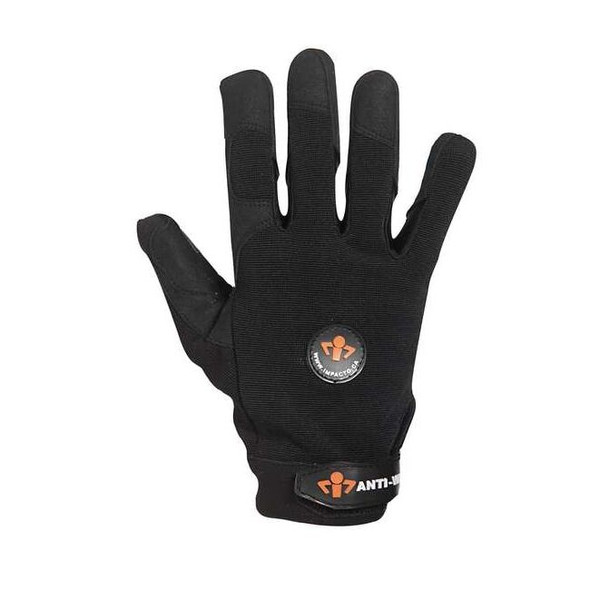 Impacto Anti-Vibration Gloves,S,Black,PR 9L417