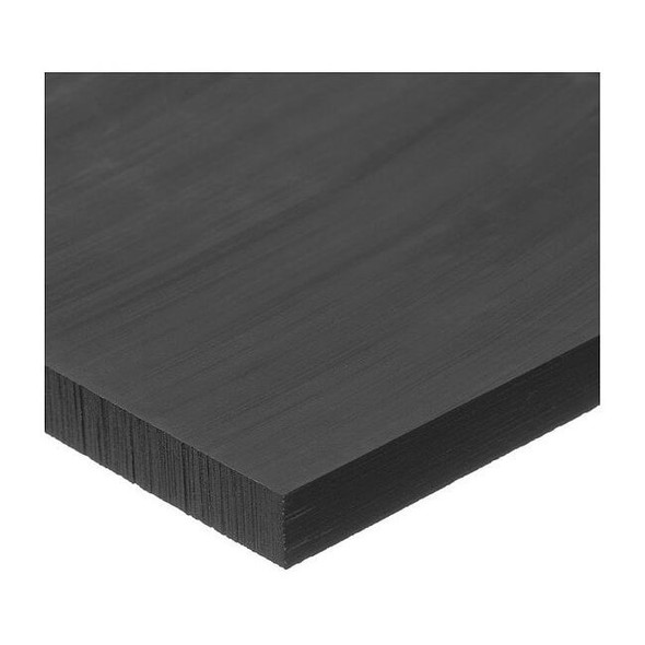Black Polycarbonate Polycarbonate Sheet 24" L x 24" W x 1/8" Thick