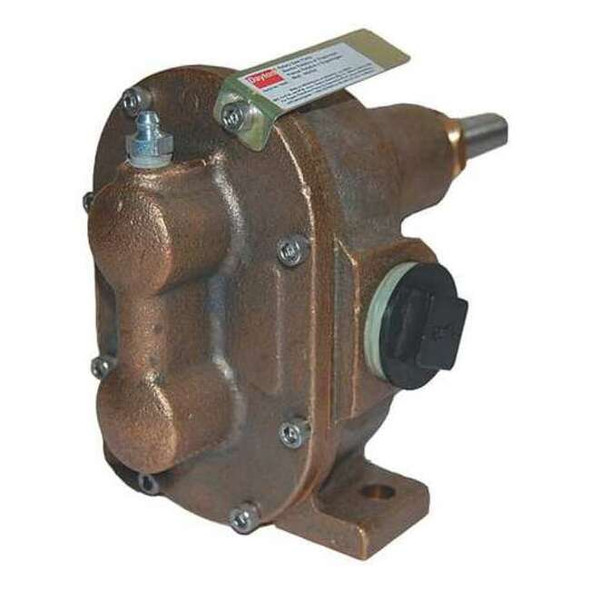 Dayton RotaryGearPmpHead,Brz,1"InletDia,100psi 4KHG9
