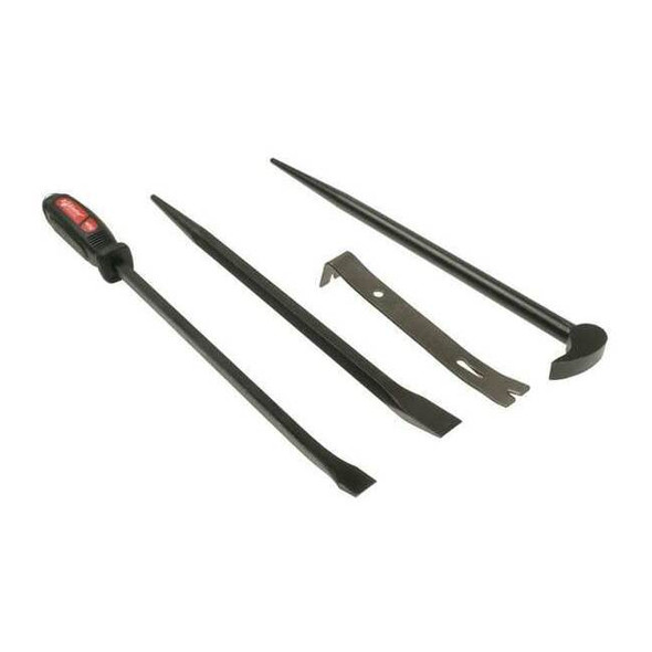 Mayhew Pry Bar Set,Pieces 4,Steel,20-1/4 In. L 76295