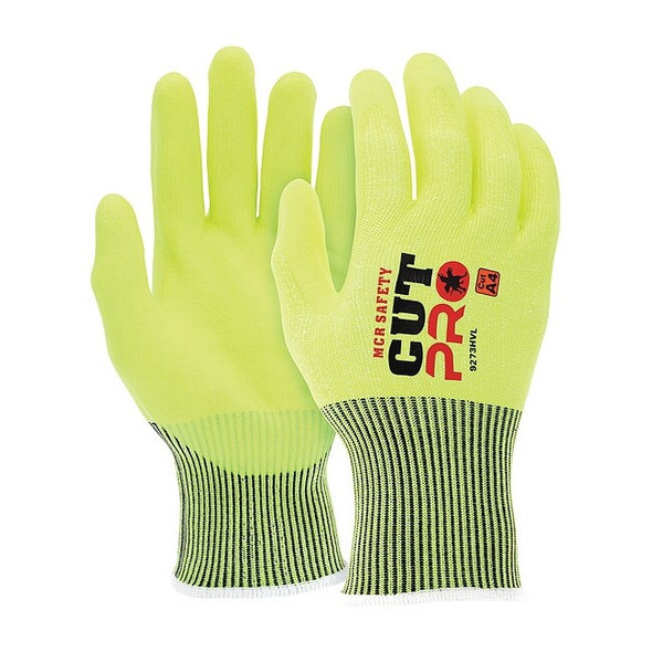 Coated Gloves, Cut Level A4 ,Dipped ,Foam Nitrile ,Sandy ,L 12 PK