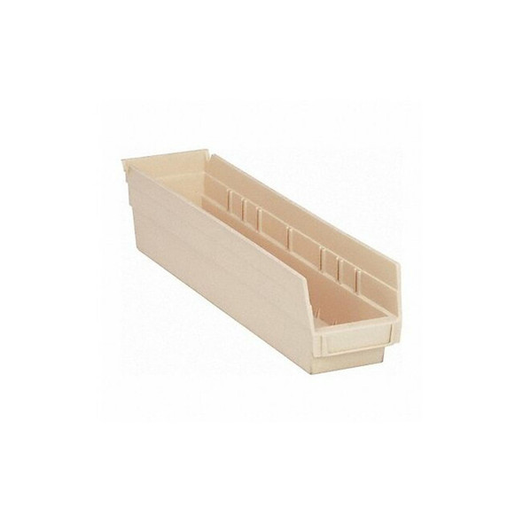 Quantum Storage Systems ShelfBin,17.875inL,4.125inW,Plastic QSB103IV Quantum Storage Systems ShelfBin,17.875inL,4.125inW,Plastic QSB103IV