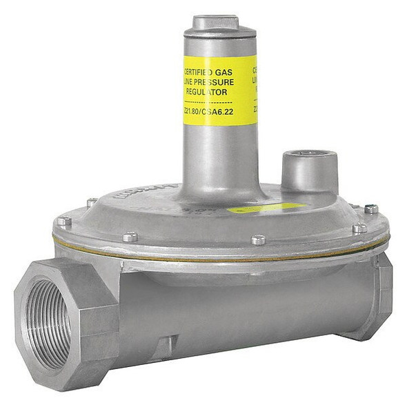 Gas Pressure Regulator, Natural Gas, -40 Degrees  to 205 Degrees F