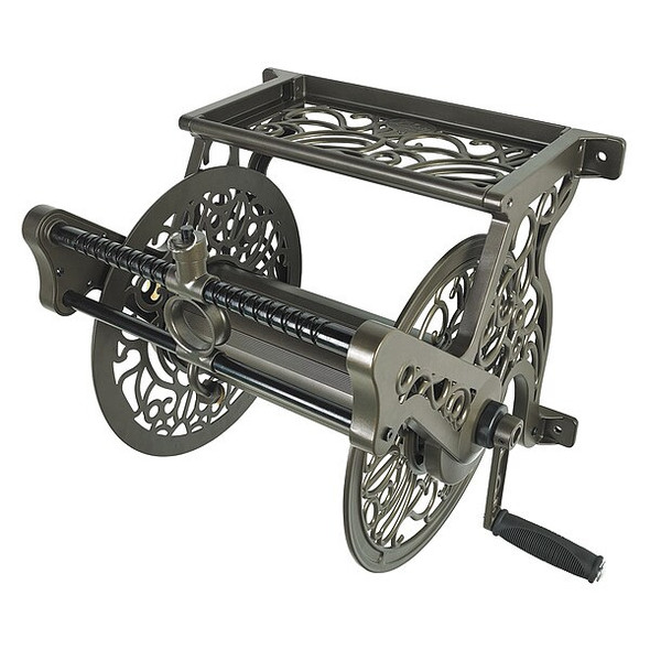 Liberty Garden Garden Hose Reel,Wall Mount,5 1/2 in 707-2 Liberty Garden Garden Hose Reel,Wall Mount,5 1/2 in 707-2