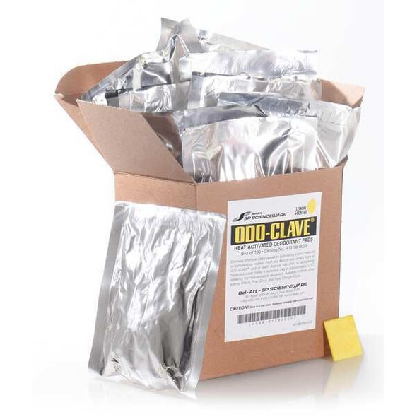 Sp Scienceware Disposable Bag Deodorant Pad,PK100 H13198-0003