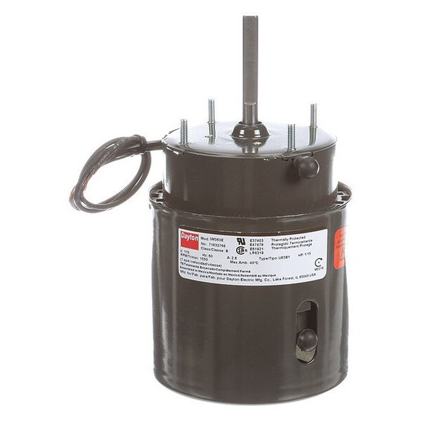 Dayton HVAC Motor,1/15 HP,1550 rpm,115V,3.3 71632766M