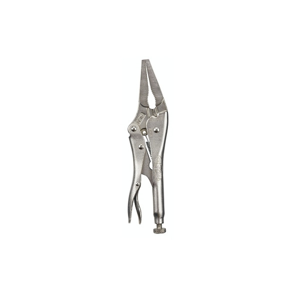 Long Nose Locking Plier, 2-7/8 in Jaw Opening, 9 in Long