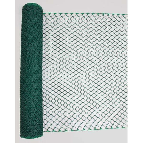 Manufacturer Varies Safety Fence, 4 ft. H, 50 ft. L, Green 33L958