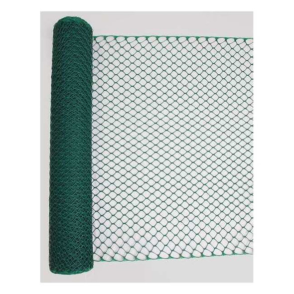 Manufacturer Varies Safety Fence, 4 ft. H, 50 ft. L, Green 33L958
