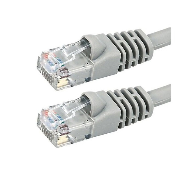 Monoprice Patch Cord,Cat 5e,Booted,Gray,7.0 ft. 2138