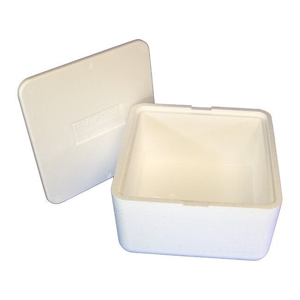 Polar Tech Industries Insulated Shipping Container, White 250C