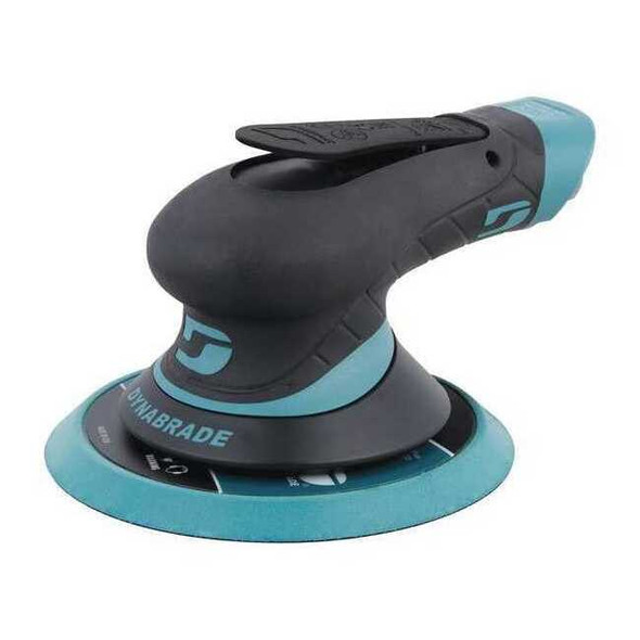Dynabrade Air Random Orbital Sander,0.3 HP,Pad 6" X62