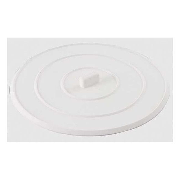 Manufacturer Varies DrainStopper,Rubber,White 4FEW5