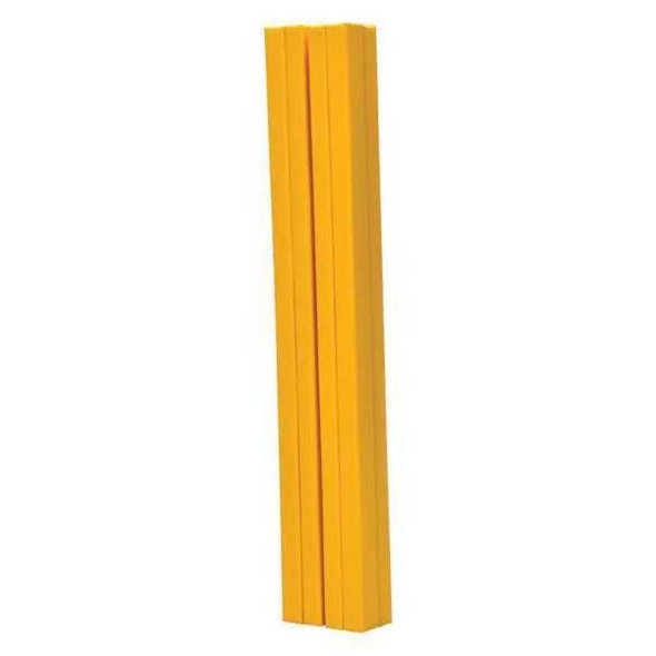 Manufacturer Varies Column Protector, Yllw, 72inH, 13inW, I-Beam V-PAD-I-67-Y