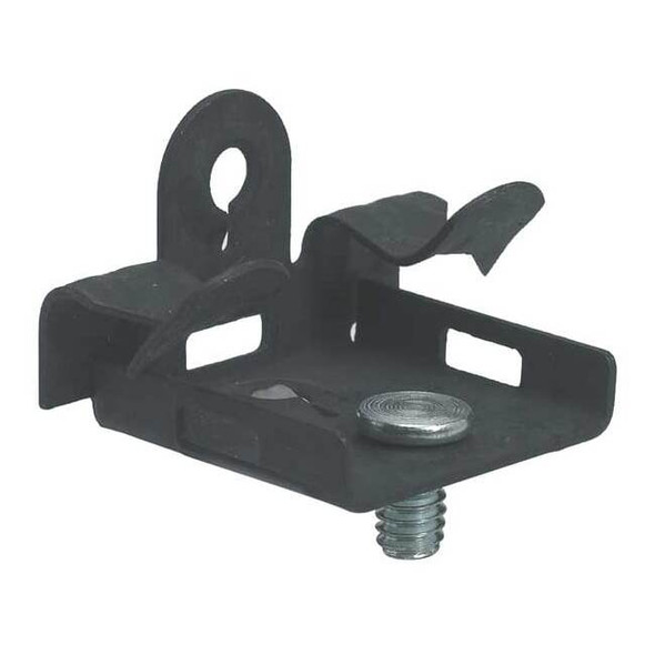 Flange Clip, Suspend Boxes or Fixtures Use, Steel, Zinc Phosphate