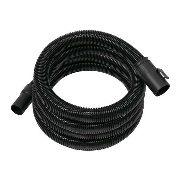 Dayton Vacuum Hose,18 ft L,Black,Plastic 783GA1
