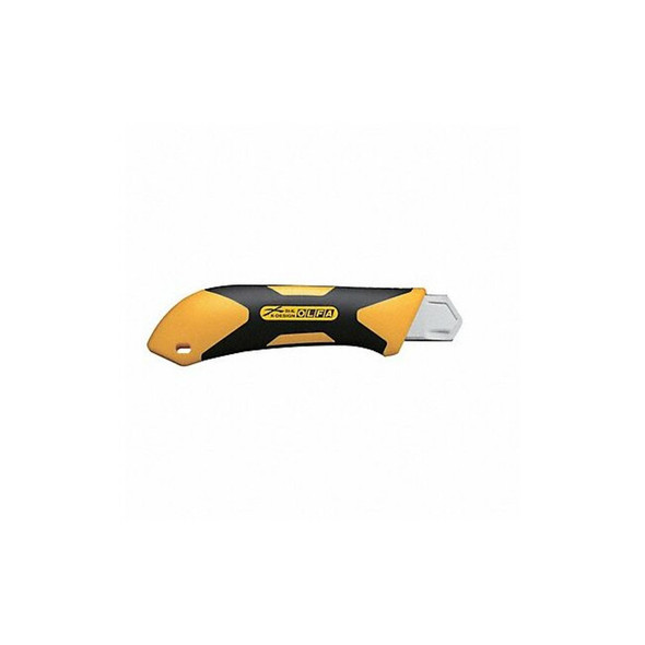 Olfa Utility Knife,7-3/8 In.,Black/Yellow XH-AL