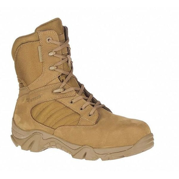 Bates Boots,9-1/2,M,Round,Coyote,Mens,PR E04272