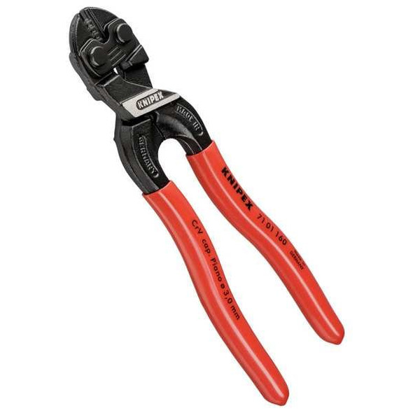 Knipex Bolt Cutter,6-1/4 in L,Steel 71 01 160
