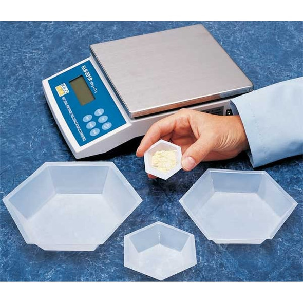 Eagle Thermoplastics Weighing Dish,1-1/4 In. D,PK500 HWB-550 Eagle Thermoplastics Weighing Dish,1-1/4 In. D,PK500 HWB-550