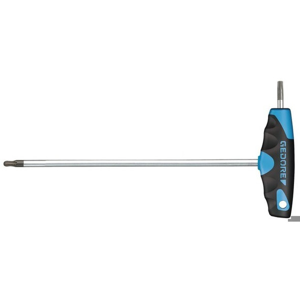 Gedore Torx Key,T Shape,Alloy Steel,5 29/32 in DT 2143 KTX T30