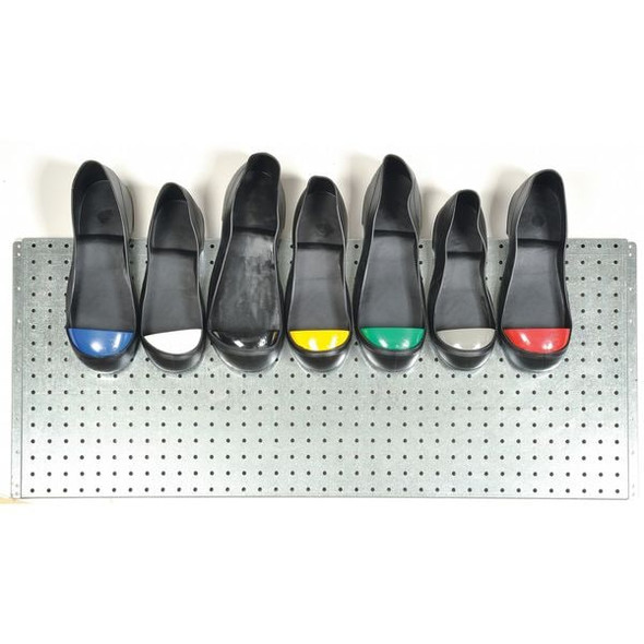 Impacto Turbotoe Steel Toe Cap, Overshoes, PVC, Black/Green, Men's Size 15-16, 2XL, 1 Pair TTXXL